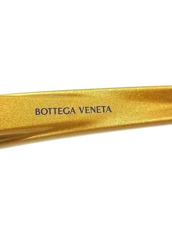 Bottega Veneta Sunglasses BV Gold Lens Clear Black Acetate Eyewear main image 5